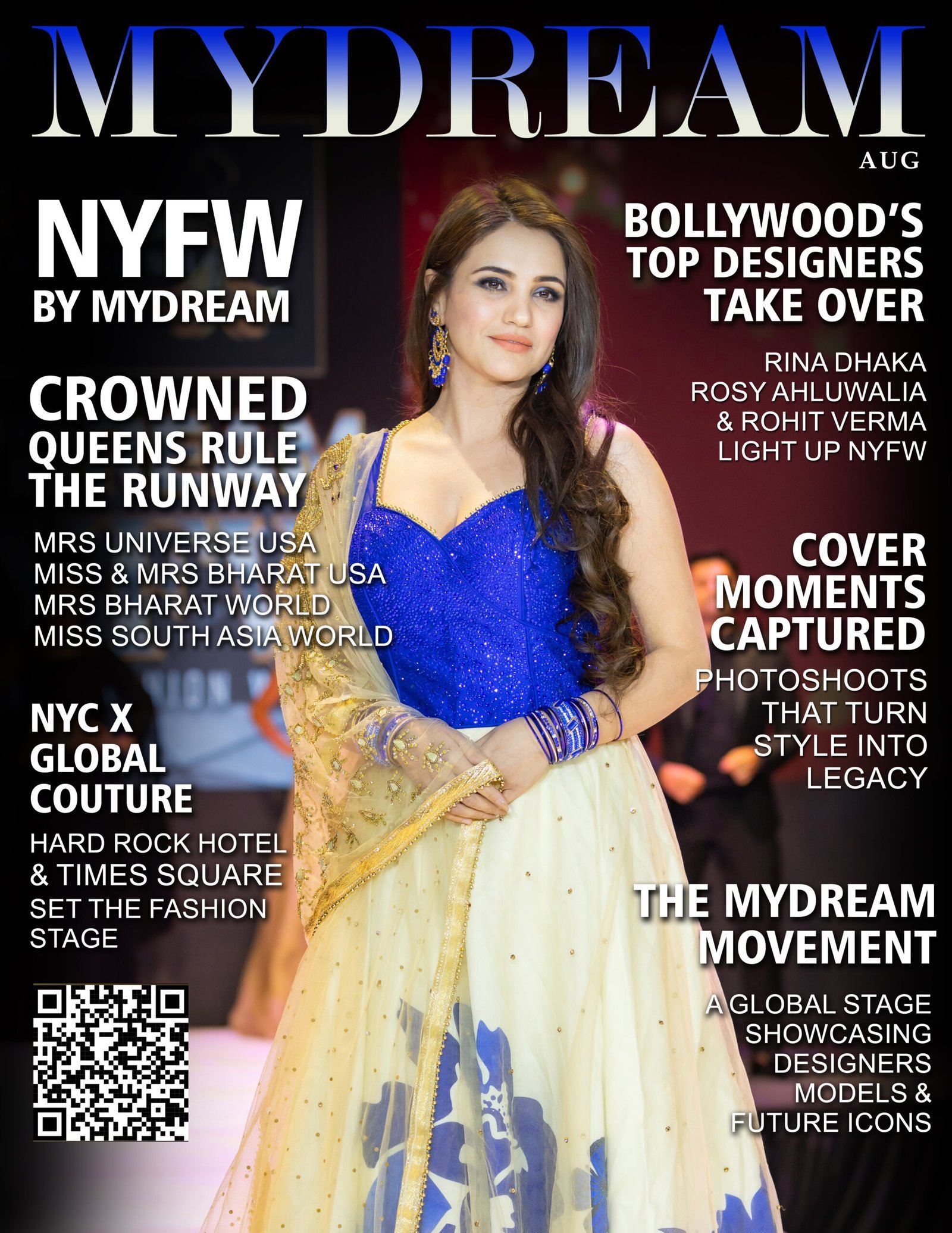 Lola Khan – MyDream Magazine cover
