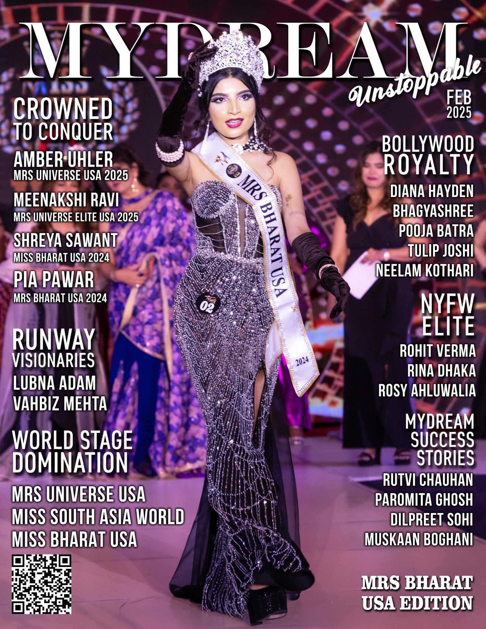 Pia Pawar – MyDream Magazine cover