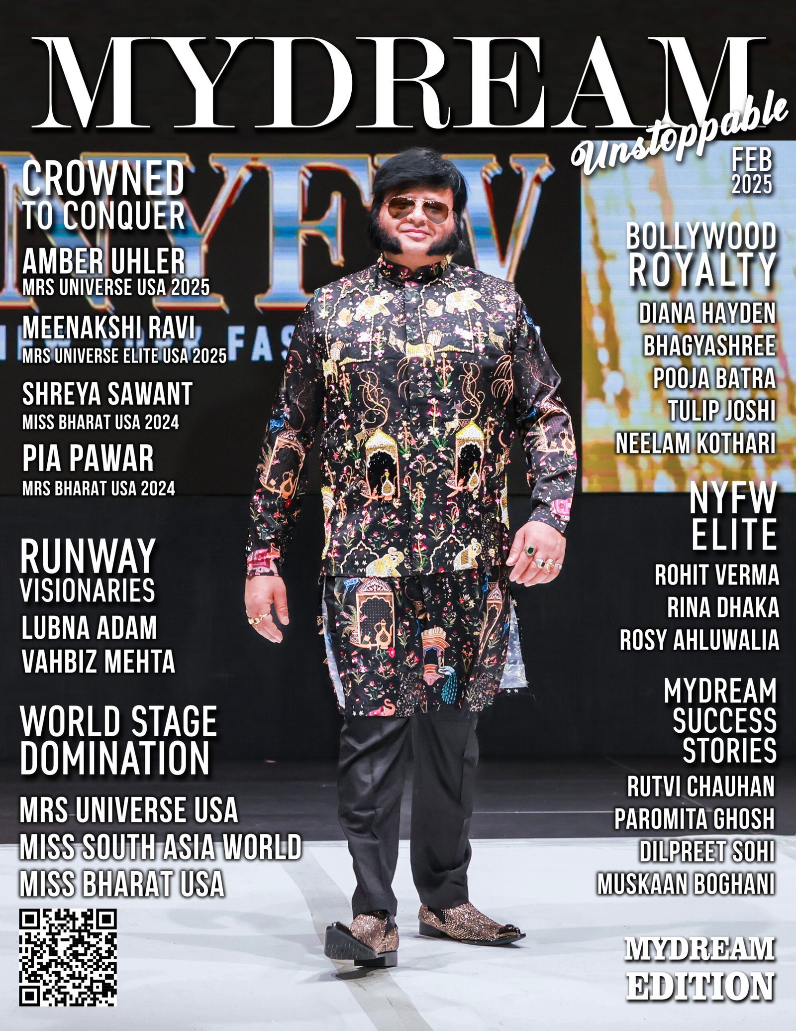 Raj Gupta – MyDream Magazine cover