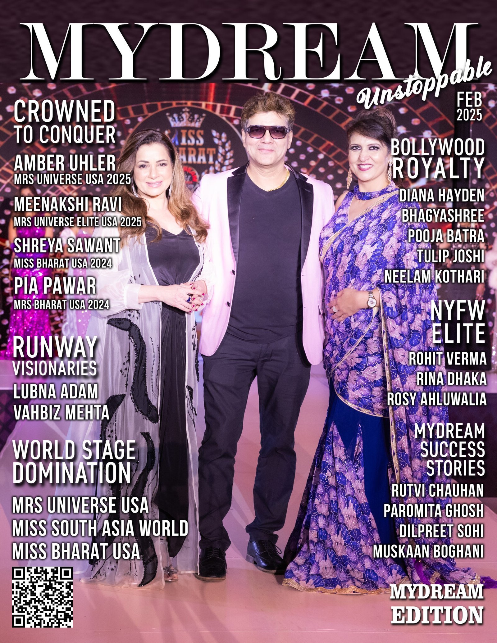 Neelam Kothari – MyDream Magazine cover