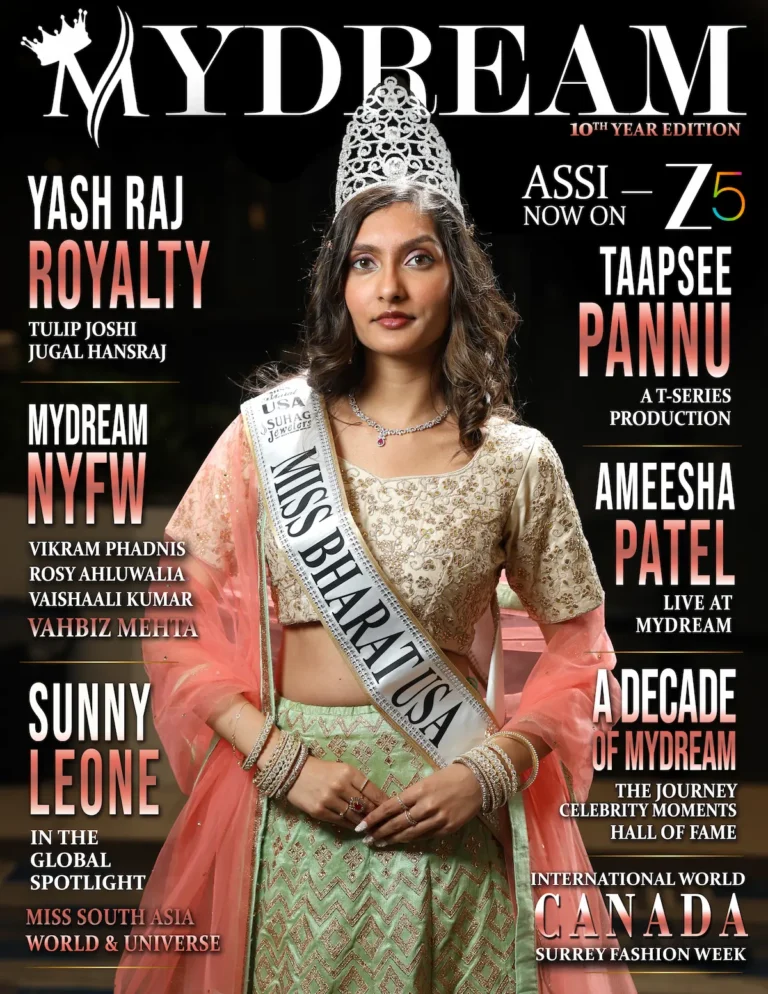 Divya Rathore Singh – MyDream Magazine cover
