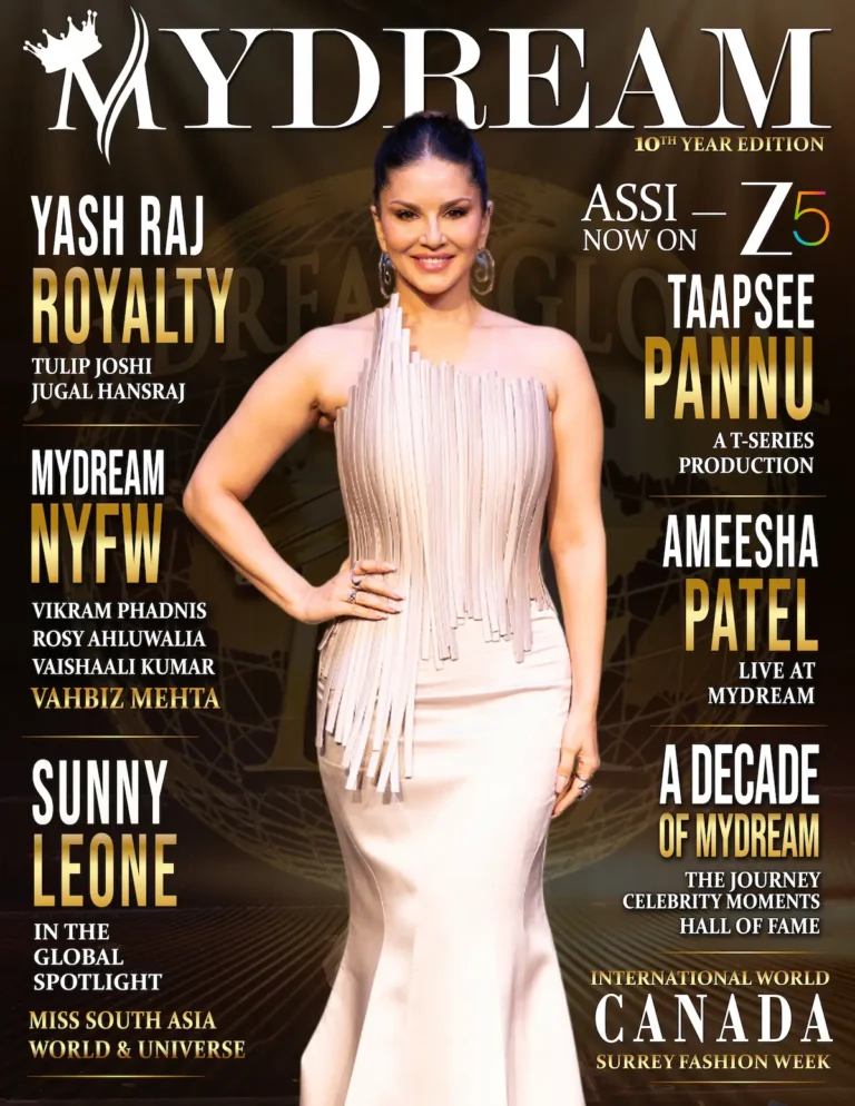 Sunny Leone – MyDream Magazine cover